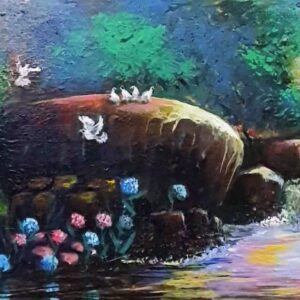 Never-ending spring of water